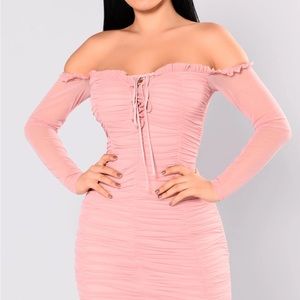 NWT Fashion Nova Maura Mesh Mini Dress